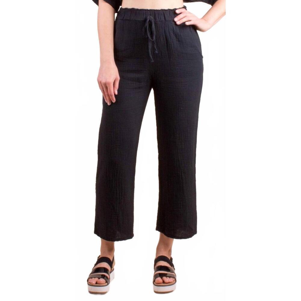 NEW GIGI MODA jesi cotton pants in black